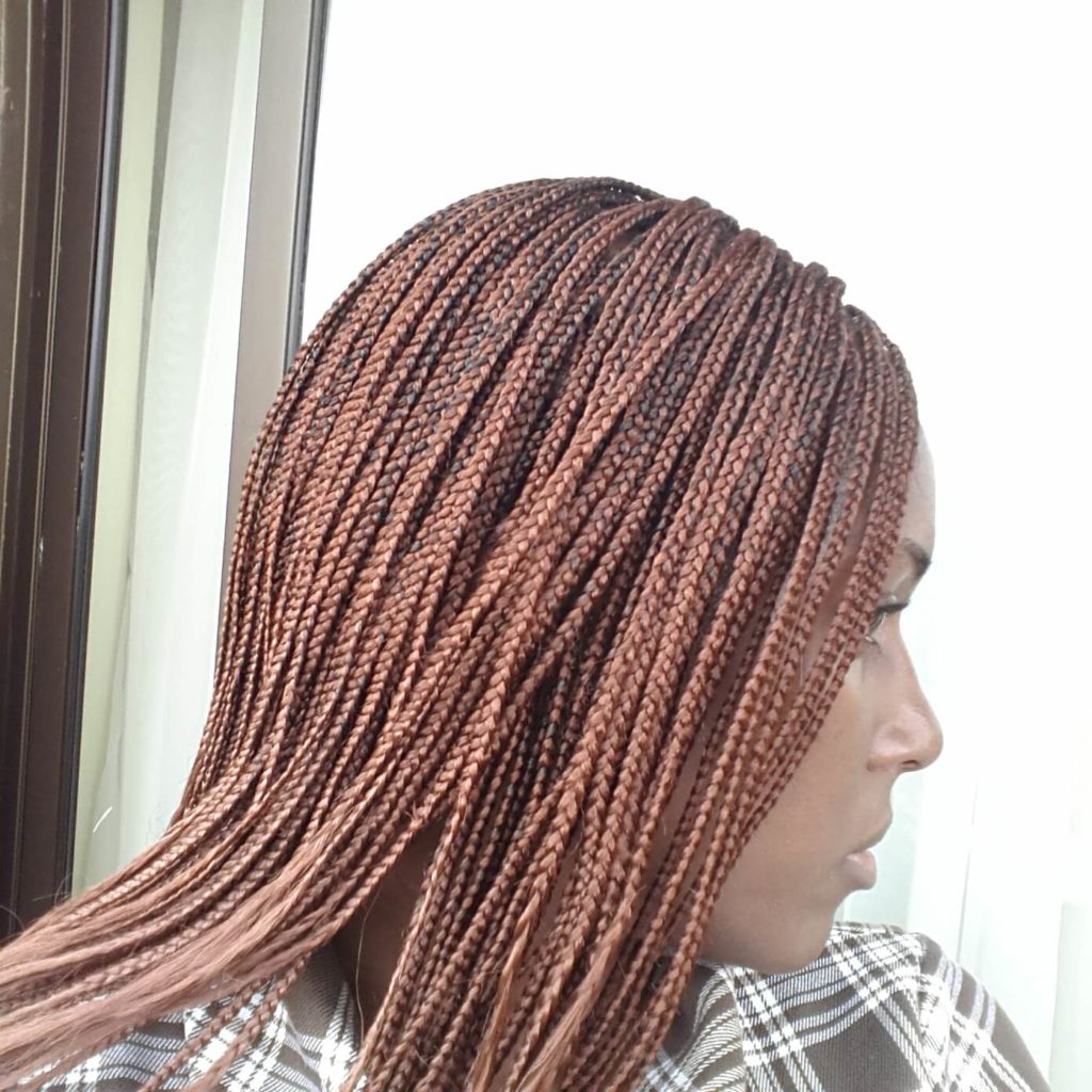 Micro Braids Hairstyles