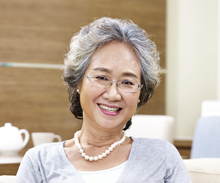 asian hairstyle for mother of the bride