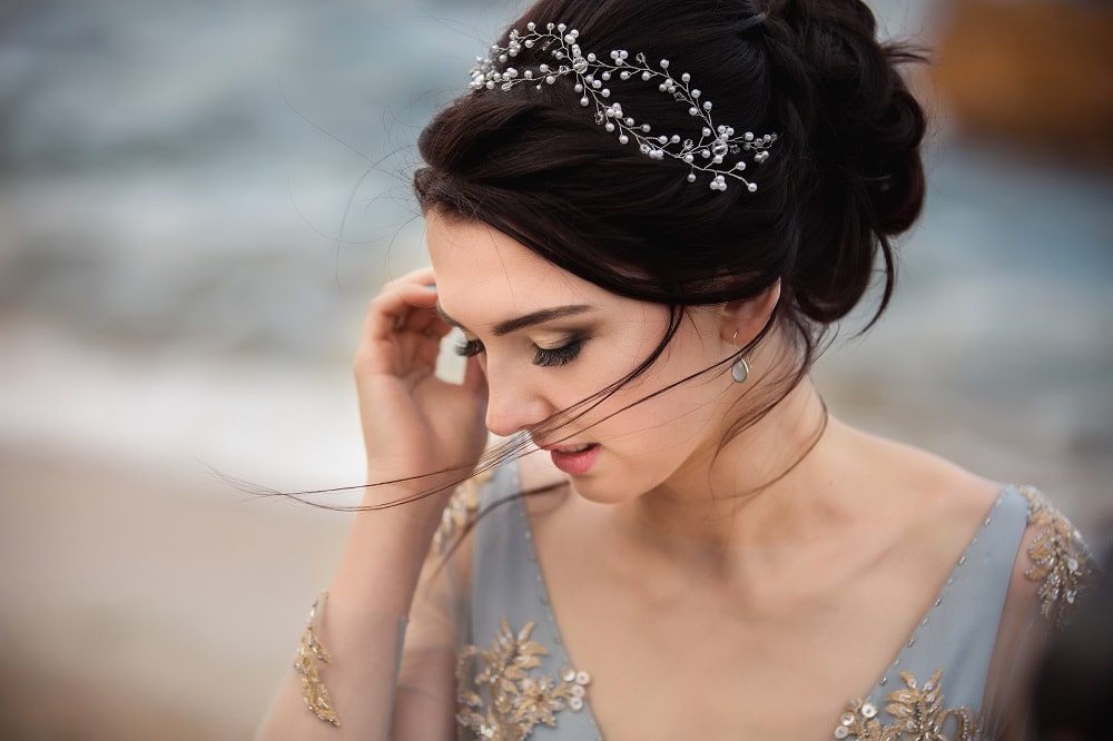 beach wedding hairstyle