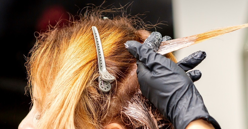 bleaching hair again after turned orange