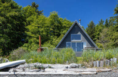 A 1960s A-Frame Cabin Becomes an Architect's Dream Retreat