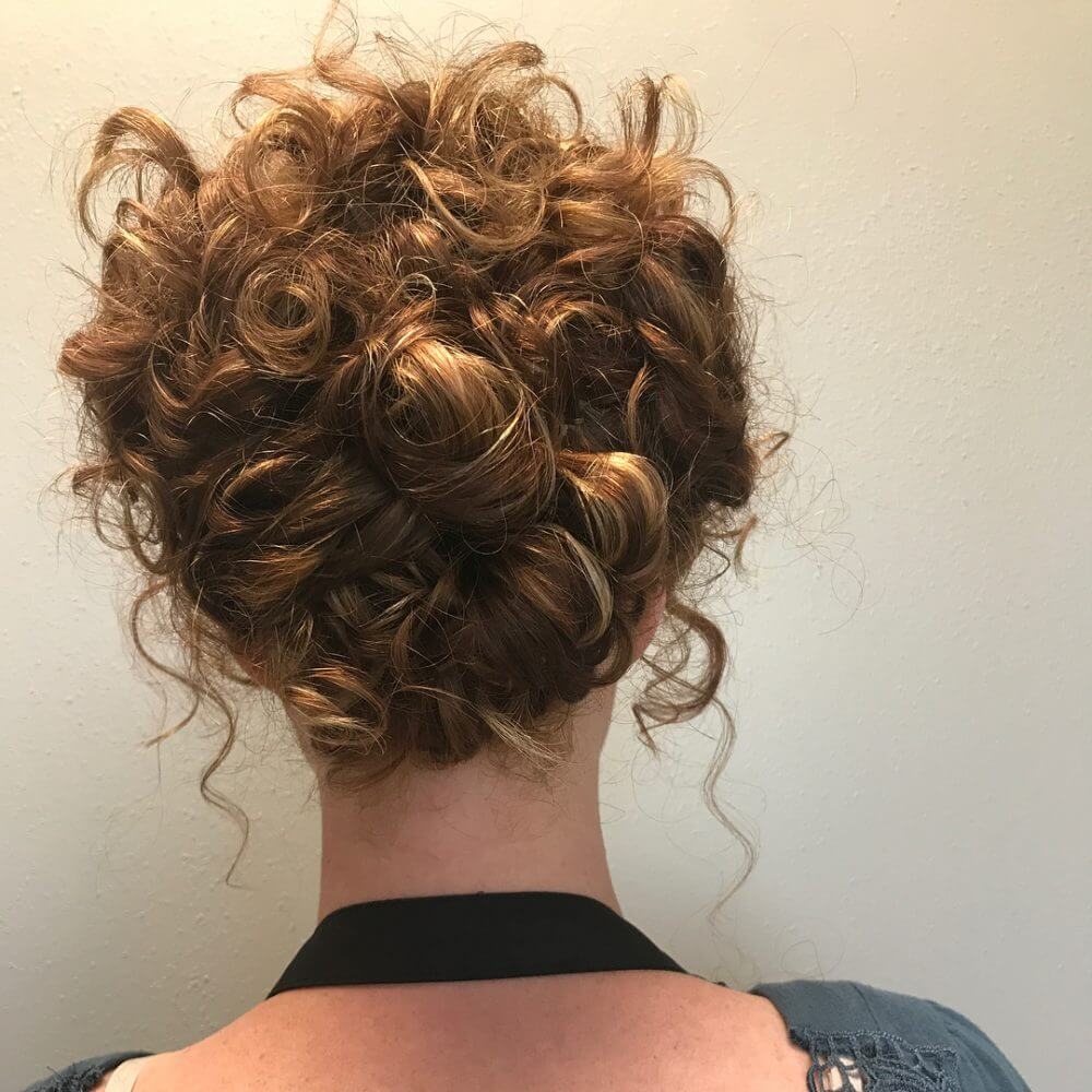 Curly Hairstyles for Wedding