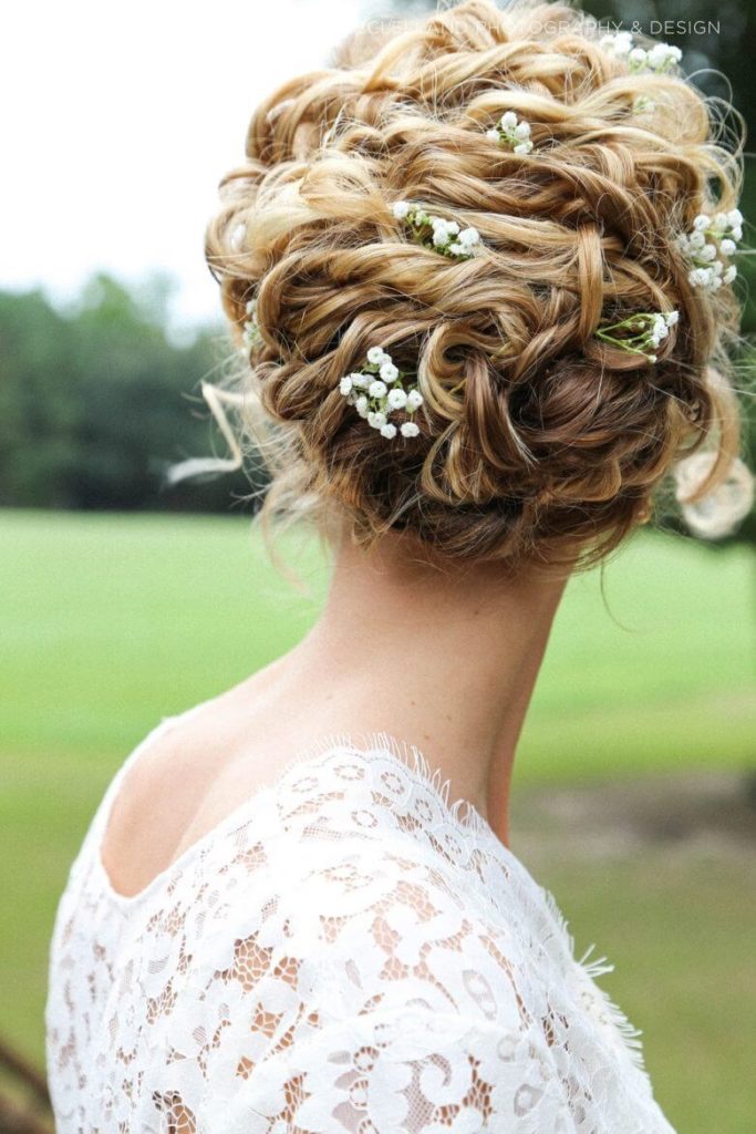 Curly Hairstyles for Wedding