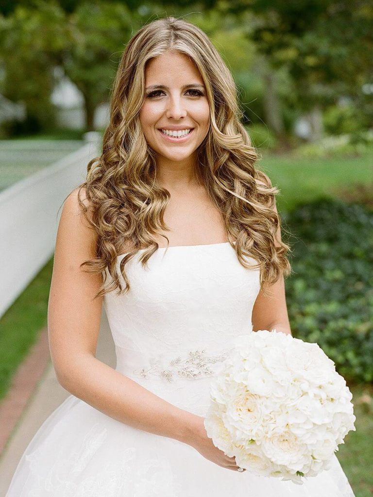 Curly Hairstyles for Wedding