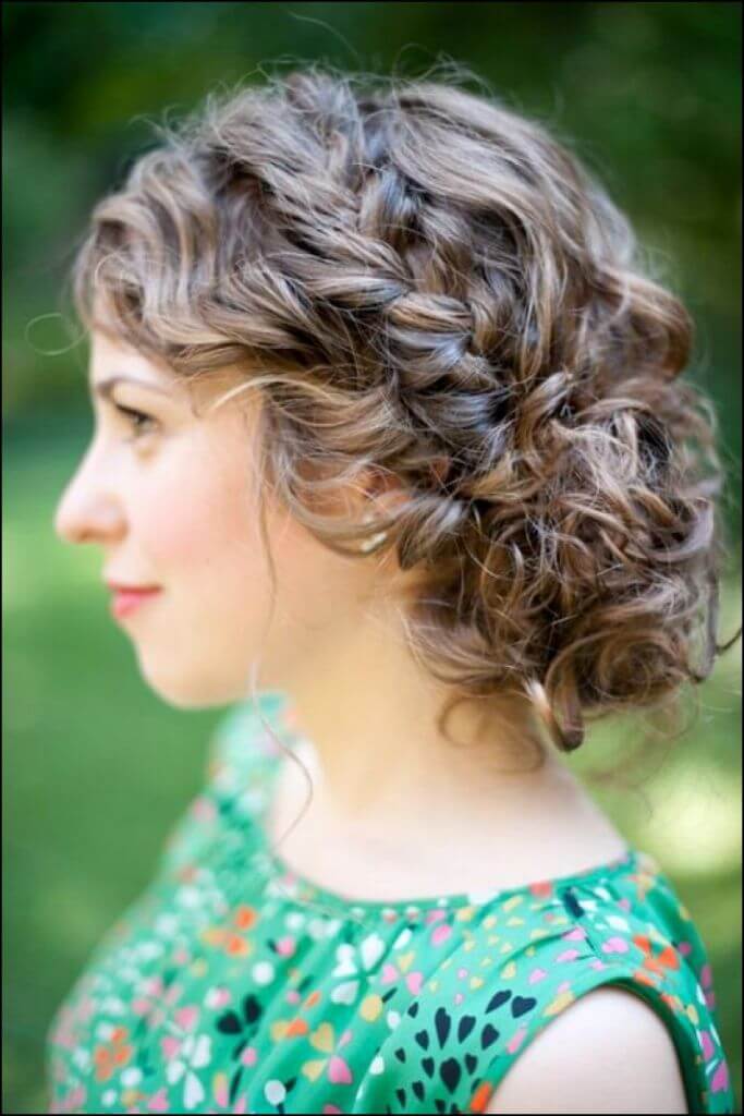 Curly Hairstyles for Wedding