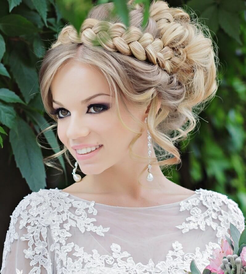 Curly Hairstyles for Wedding