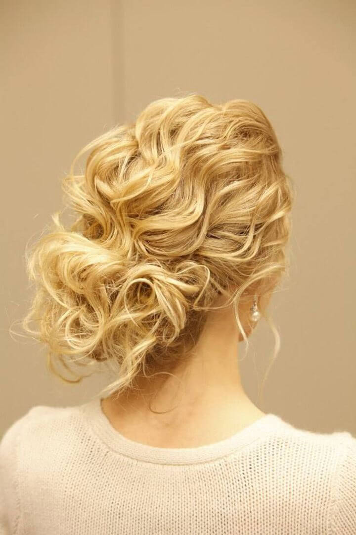 Curly Hairstyles for Wedding