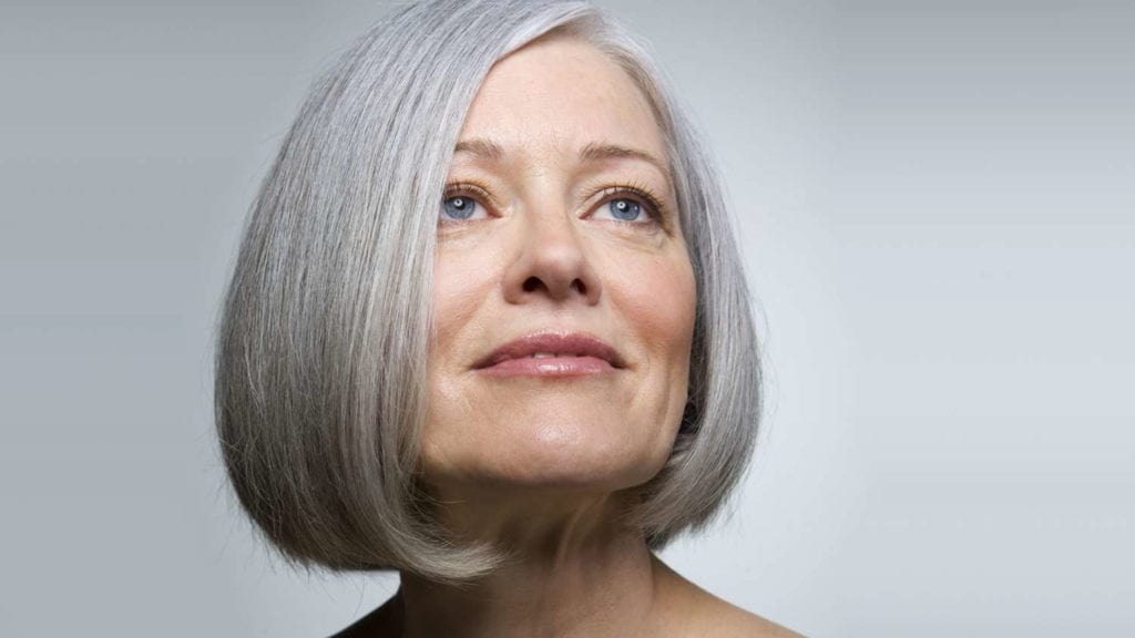 Gray Hairstyles for Women Over 50