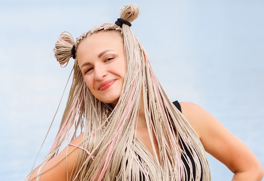 half up braided updo hairstyle for beach