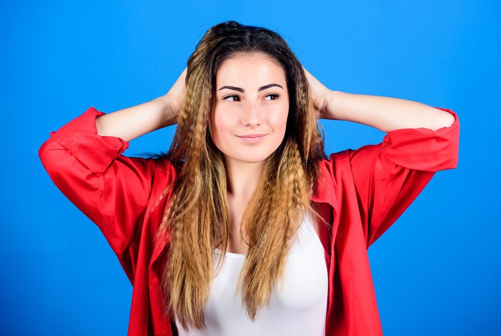 how to crimp hair