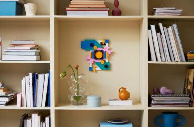 Piece Together Your Own Abstract Wall Art With the LEGO Modern Art Set