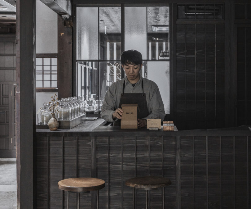 Perfumer within Le Labo's Kyoto Machiya