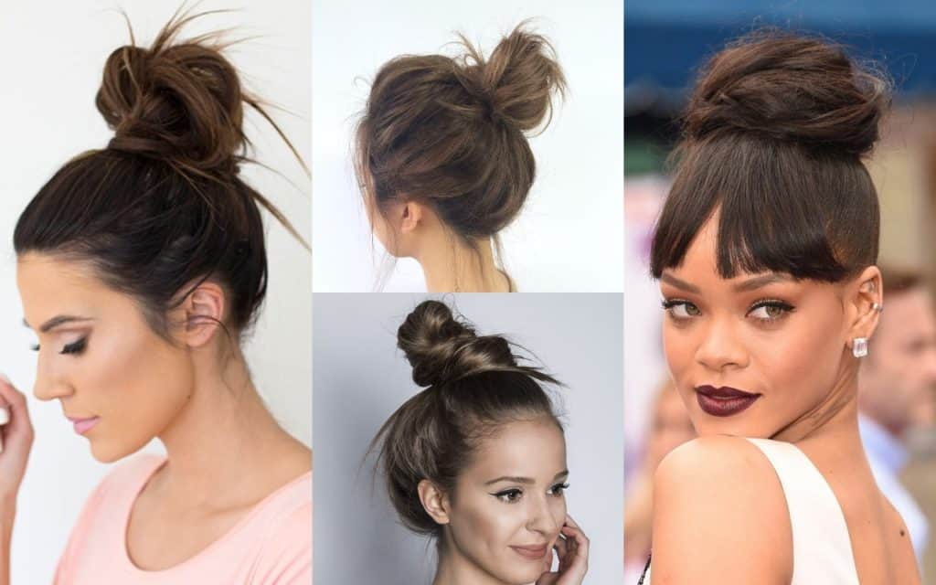 Messy Buns Medium Hairstyles