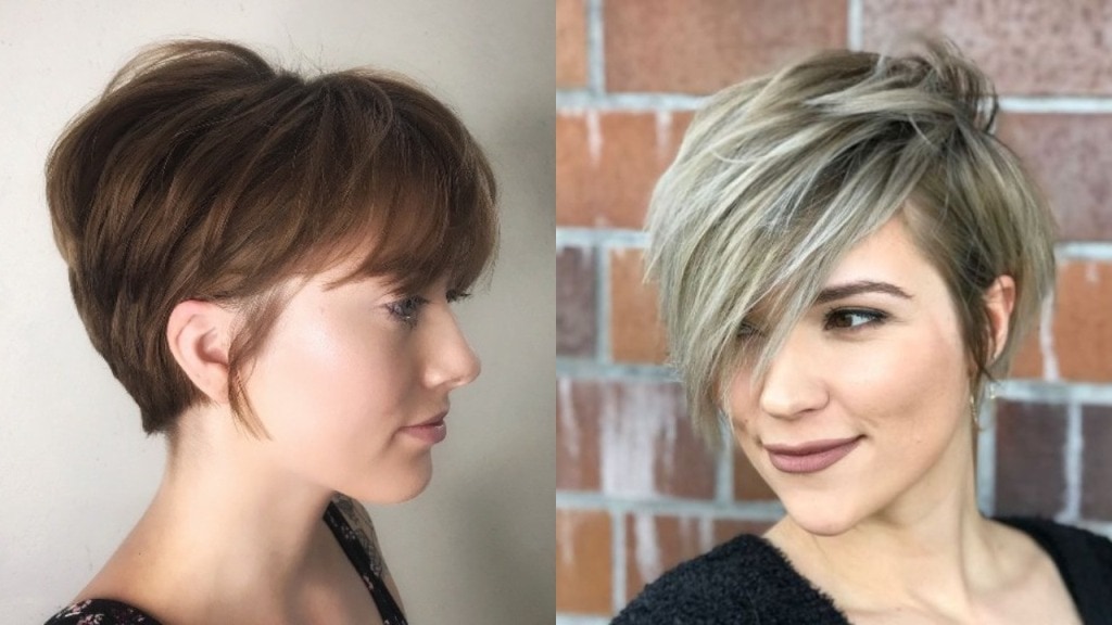 Pixie Cut with Bangs