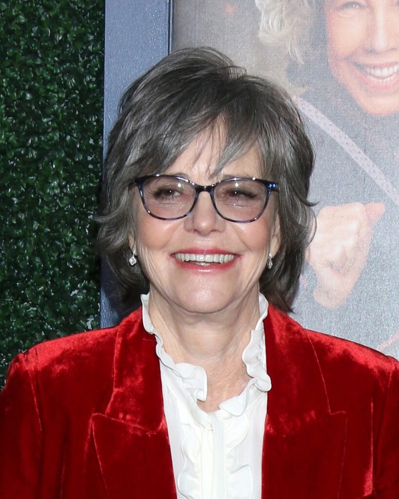 Sally Field with thin hair