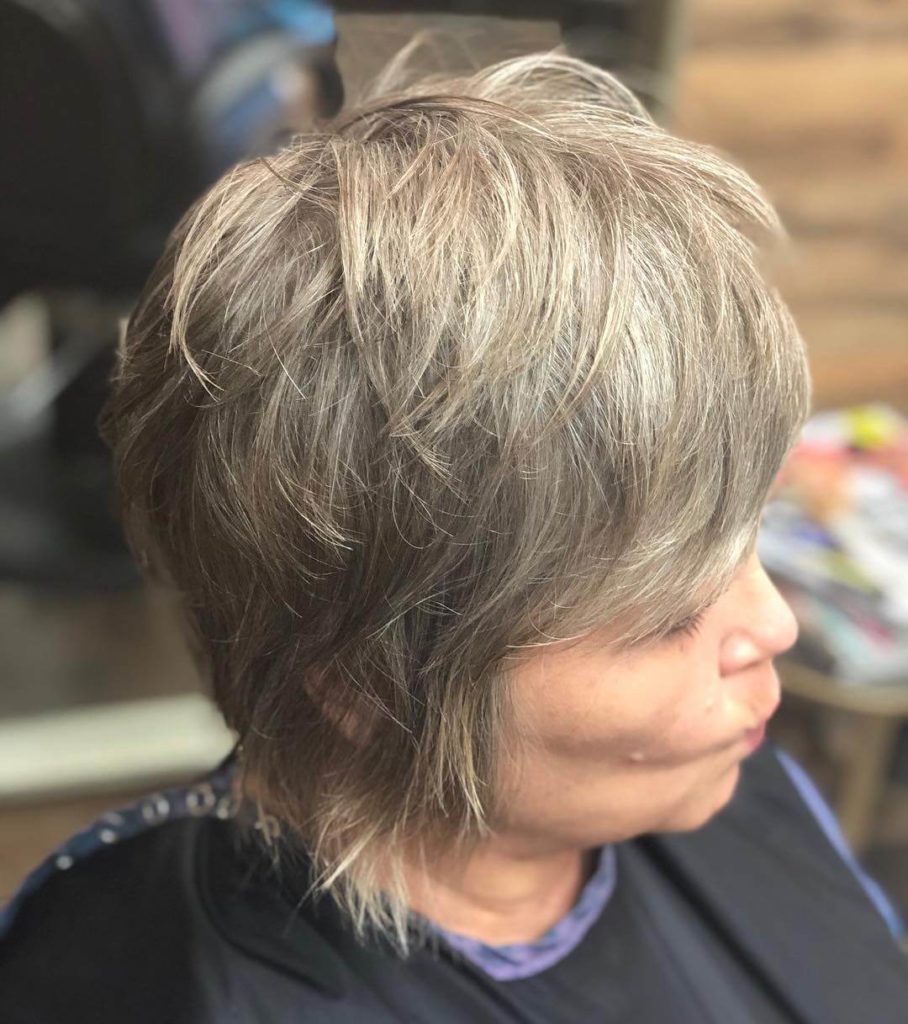 Shaggy Hairstyles for Women Over 50