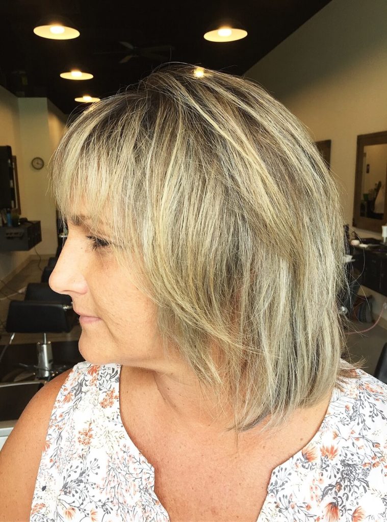 Shaggy Hairstyles for Women Over 50