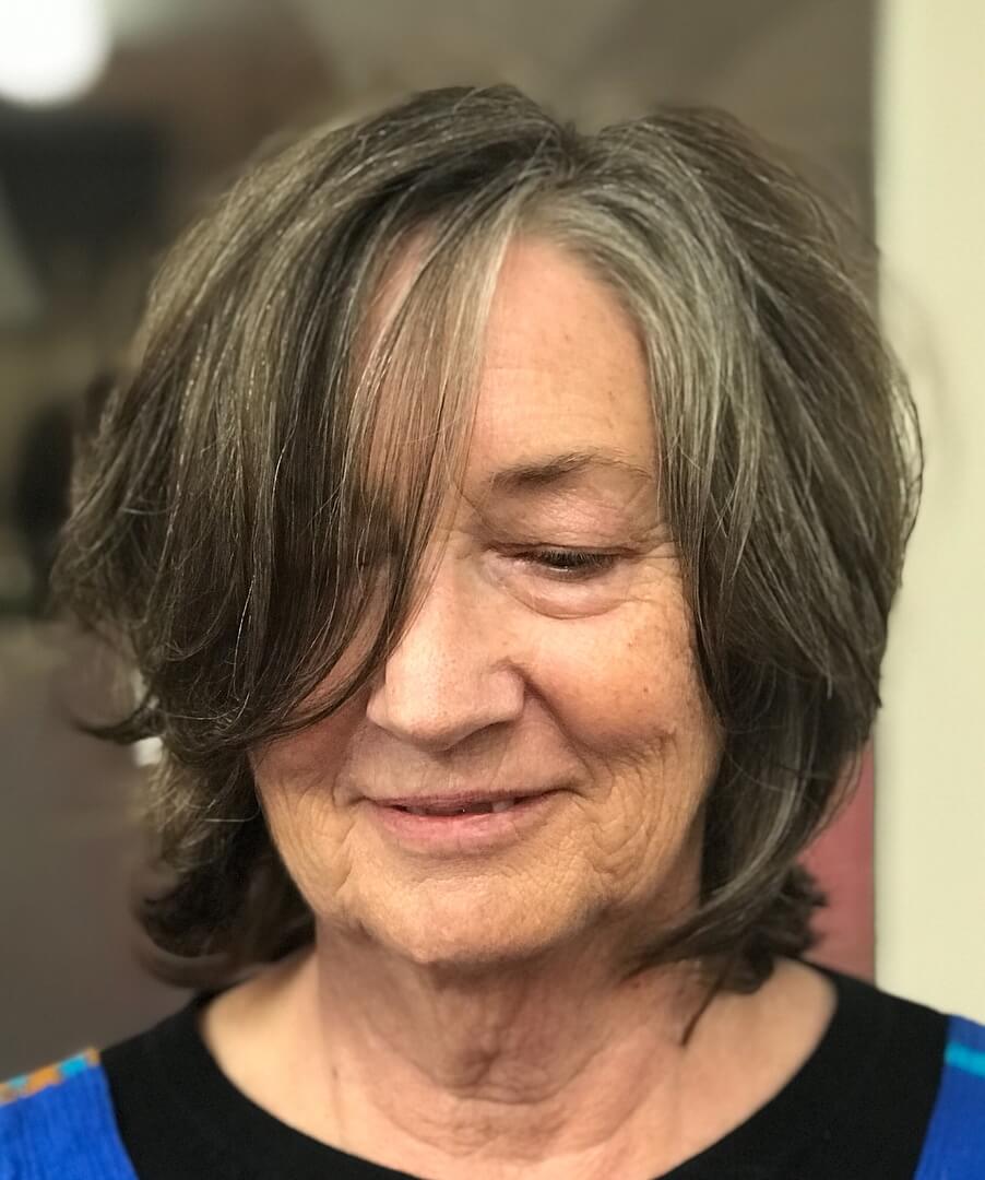 Shaggy Hairstyles for Women Over 50