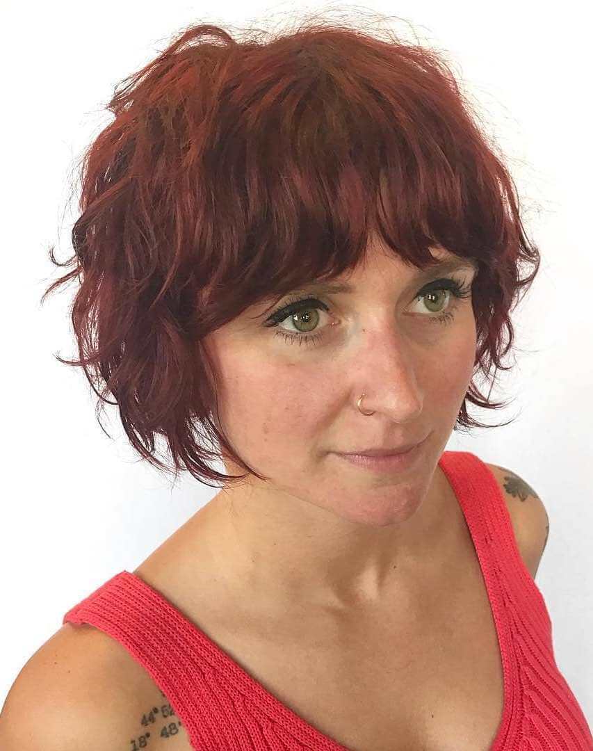 Shaggy Hairstyles for Women Over 50