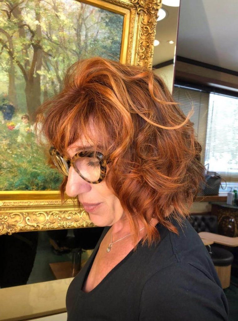 Shaggy Hairstyles for Women Over 50