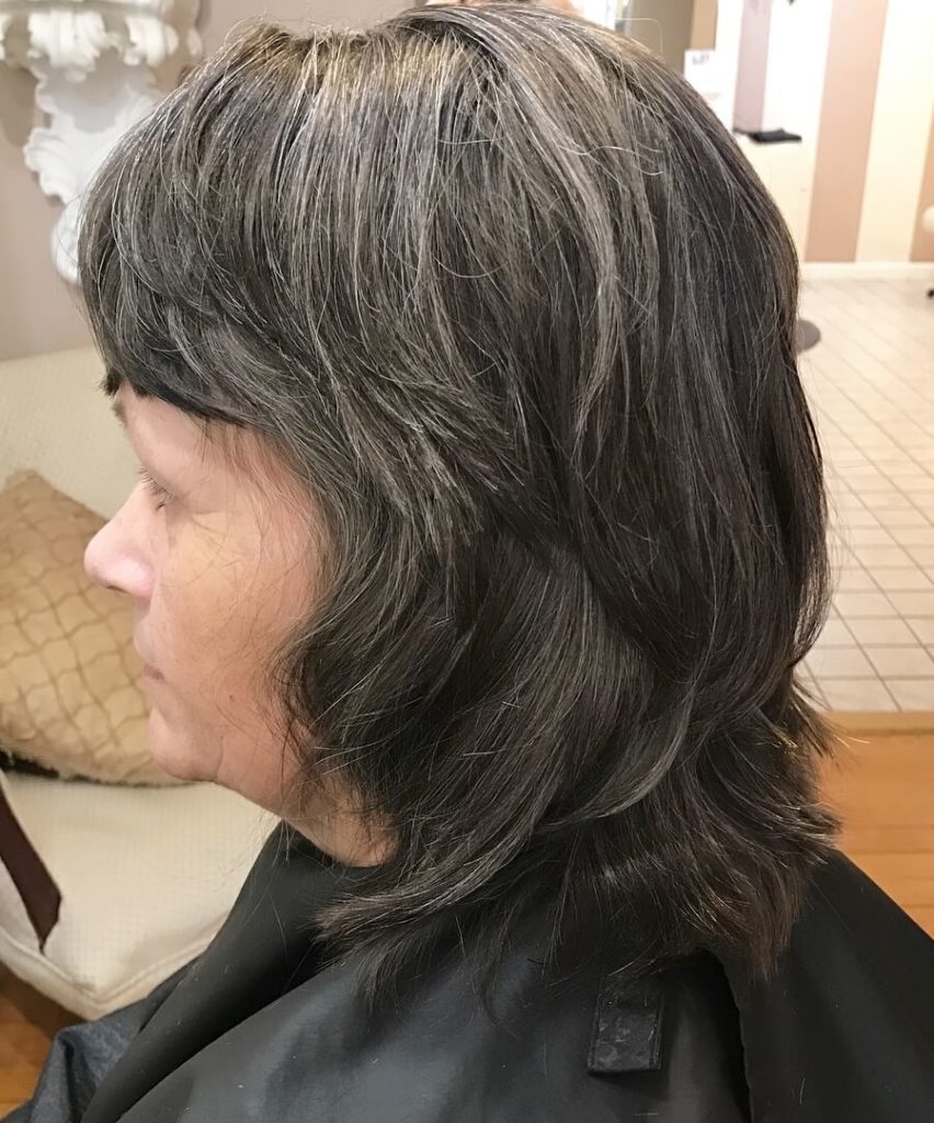 Shaggy Hairstyles for Women Over 50