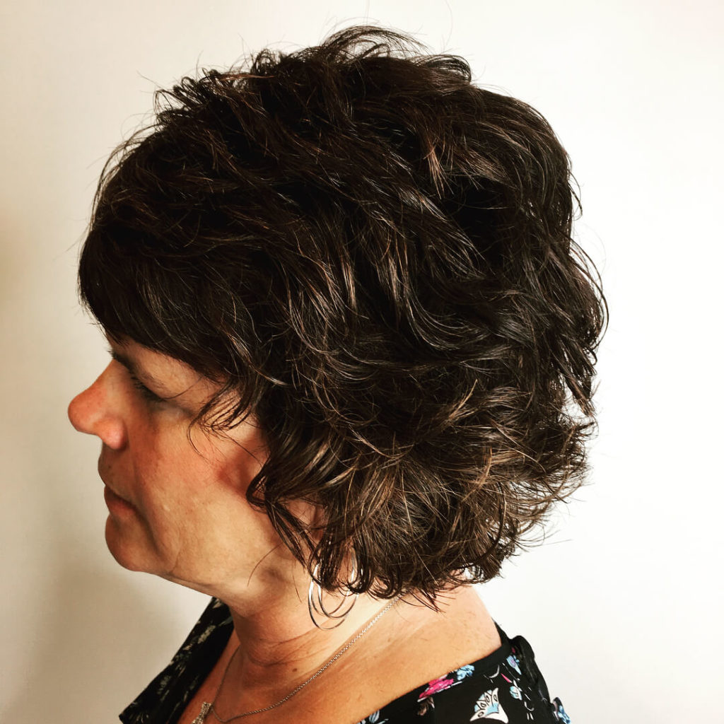 Shaggy Hairstyles for Women Over 50