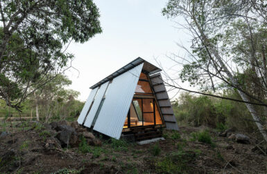 SULA: A Prefabricated A-Frame Cabin in the Galapagos Islands