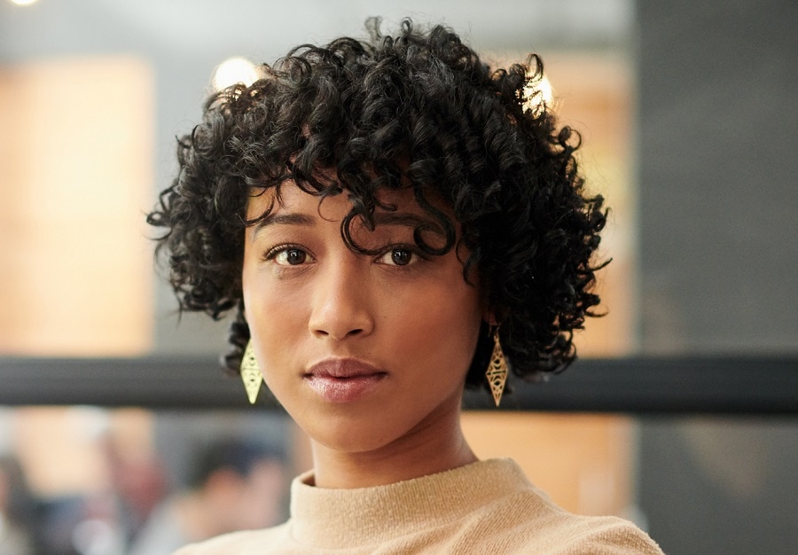 twist out on short natural hair