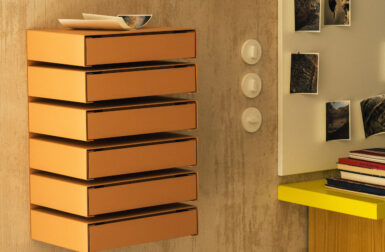 A Storage Box’s Next Evolution Is Wall-Mounted Drawers